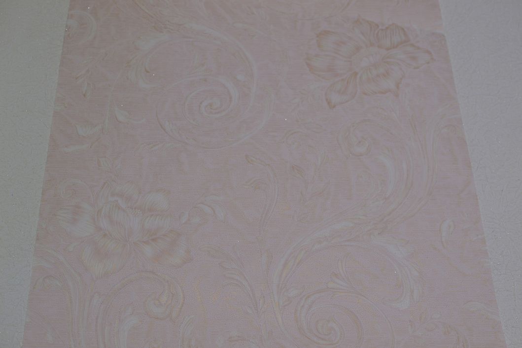 Обои акриловые на бумажной основе Слобожанские обои розовый 0,53 х 10,05м (420 - 19)