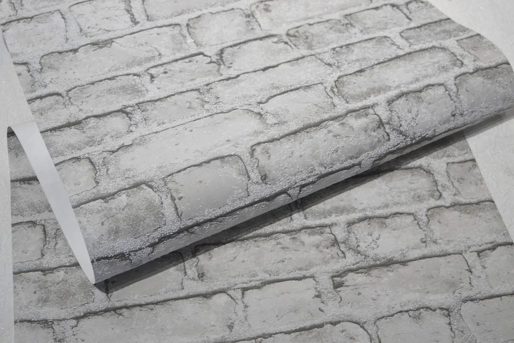 Шпалери акрилові на паперовій основі Слобожанські шпалери сіро-бежевий 0,53 х 10,05м (471-01)