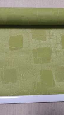 Готовые тканевые ролеты на окна Топаз 0873, зелёный (450 х 1800 х 1)