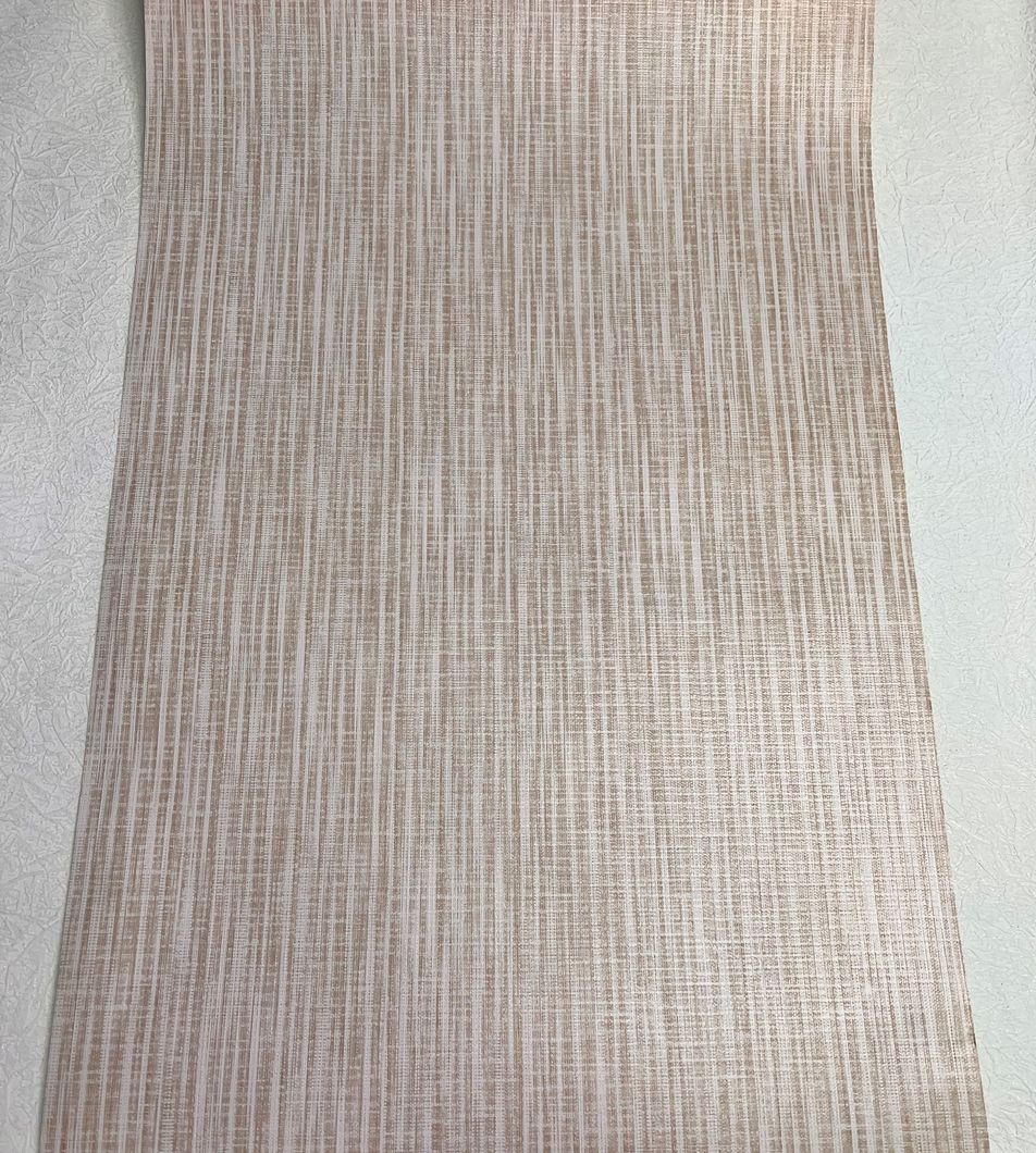 Обои дуплексные на бумажной основе бежевый 0,53 х 10,05м (2566-6)