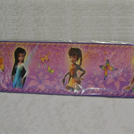 Бордюри для шпалер дитячі Феї ширина 12 см, Разные цвета, Різні кольора