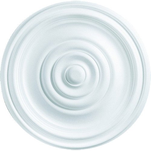 Розетка стельова кругла діаметр 52 см, Білий, Білий