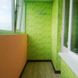 Панель стінова самоклеюча декоративна 3D під кірпіч зелений 700х770х5мм, Зелений