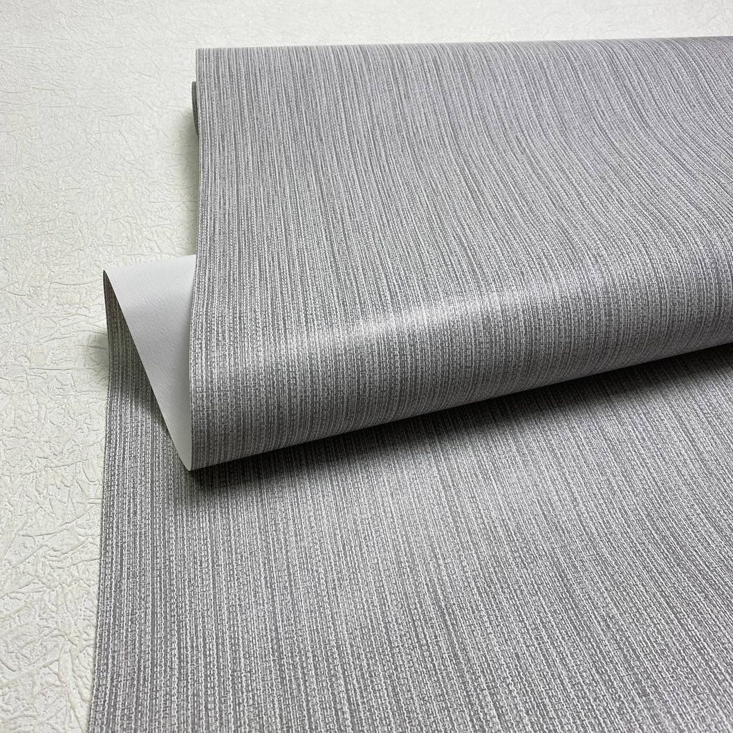Обои бумажные Континент Синель серый 0,53 х 10,05м (3027)