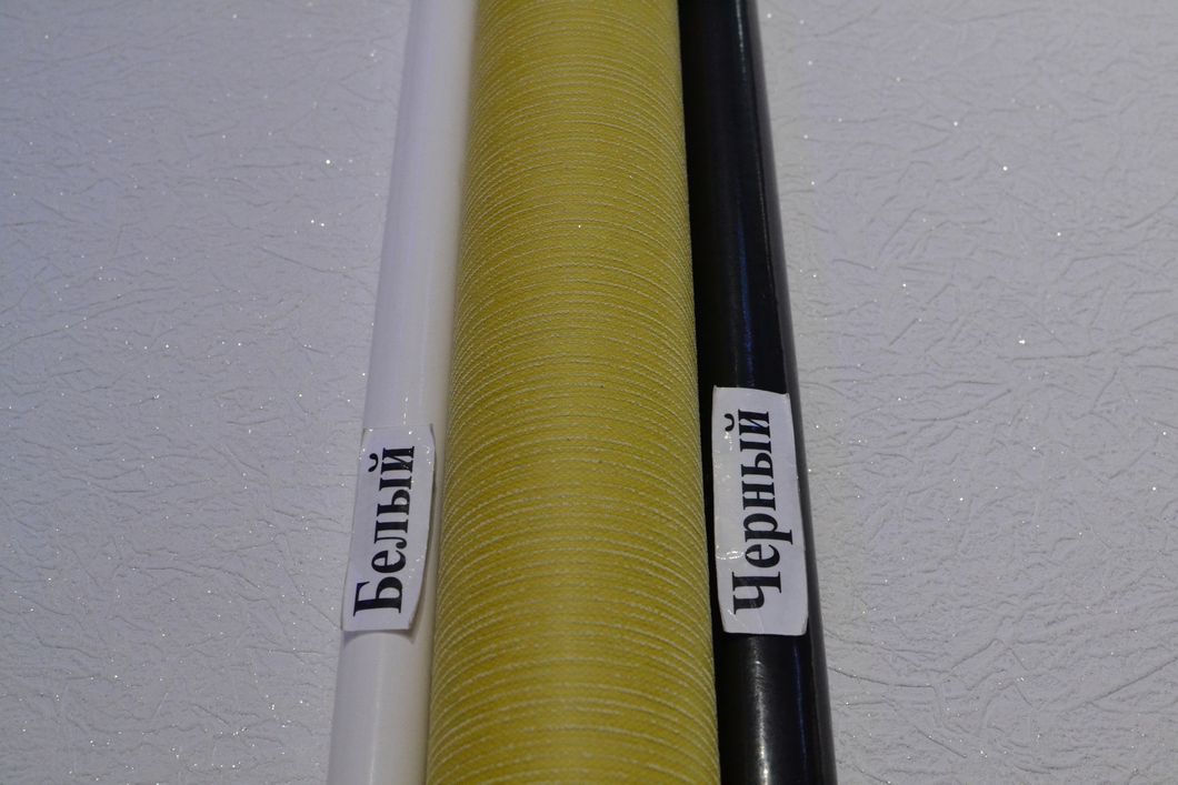 Обои акриловые на бумажной основе Слобожанские обои горчичный 0,53 х 10,05м (462-04)