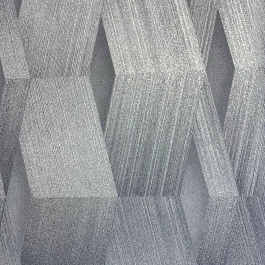 Обои виниловые на флизелиновой основе Erismann Fashion for Walls серый 0,53 х 10,05м (10046-10), серый