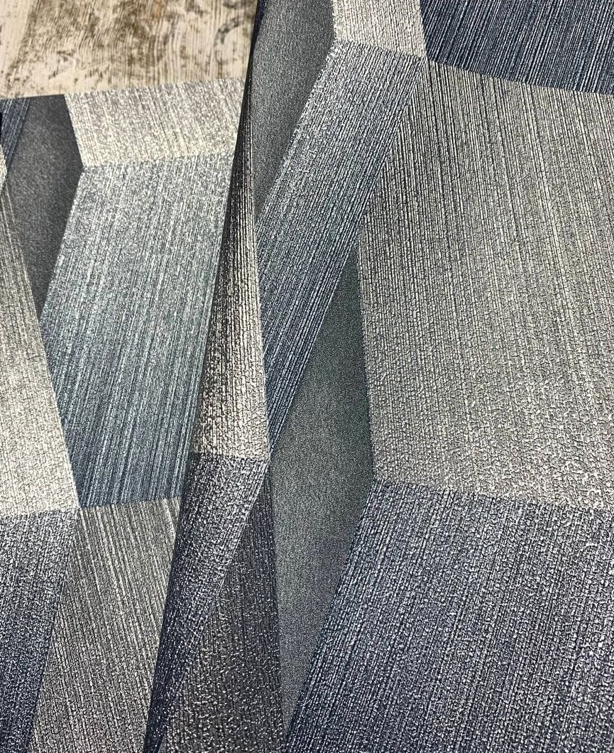 Шпалери вінілові на флізеліновій основі Erismann Fashion for Walls синій 0,53 х 10,05м (10046-08)