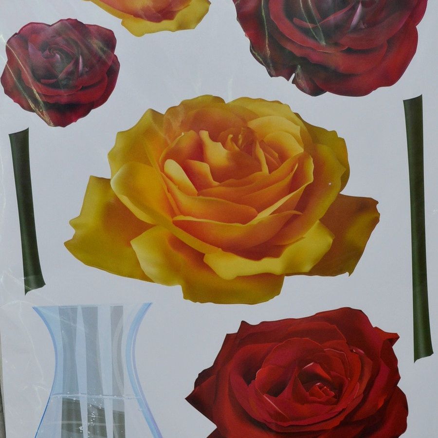 Наклейка декоративная АртДекор №32 Розы
