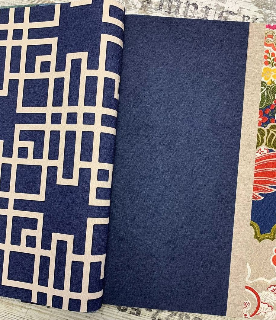 Обои виниловые на флизелиновой основе Rash Kimono синий 0,53 х 10,05м (409253)