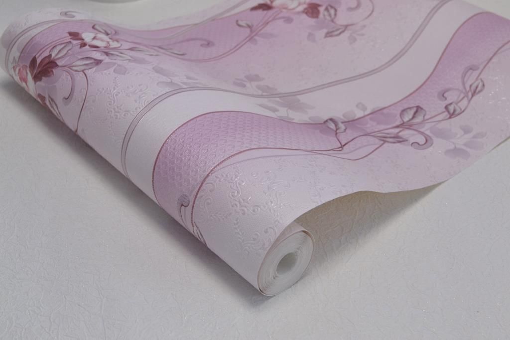 Шпалери дуплексні на паперовій основі Слов'янські шпалери Gracia В64,4 Піон рожевий 0,53 х 10,05м (8164-06)