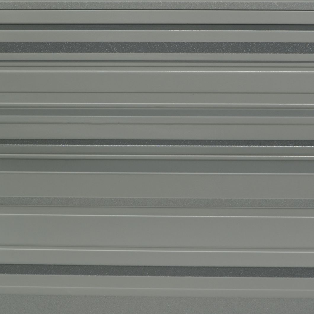 Панель стеновая декоративная пластиковая фон ПВХ "Ветка серая" 957 мм х 480 мм, серый, серый