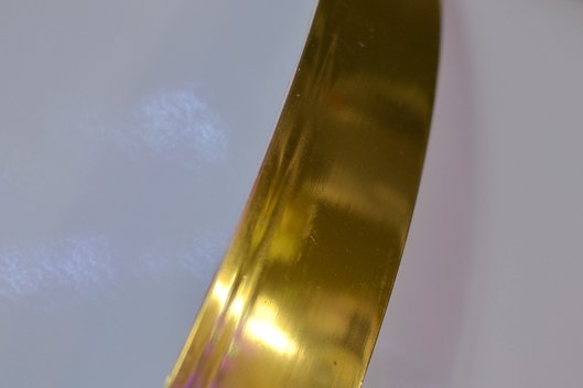 Накладка декоративная на карниз (багет) ширина 5 см (102168), Золотой
