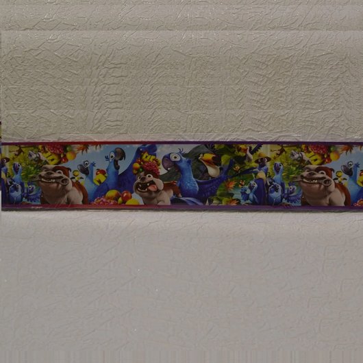 Бордюри для шпалер дитячі Ріо папуги ширина 5.5 см (104940), Різні кольора