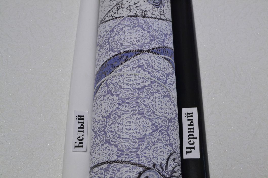 Обои виниловые на флизелиновой основе Vinil ДХС Эйрис Декор фиолетовый 1,06 х 10,05м (1453/5)