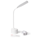 Настольная лампа MAXUS DKL 8W 4100K WH RGB белая, Белый, Бежевый