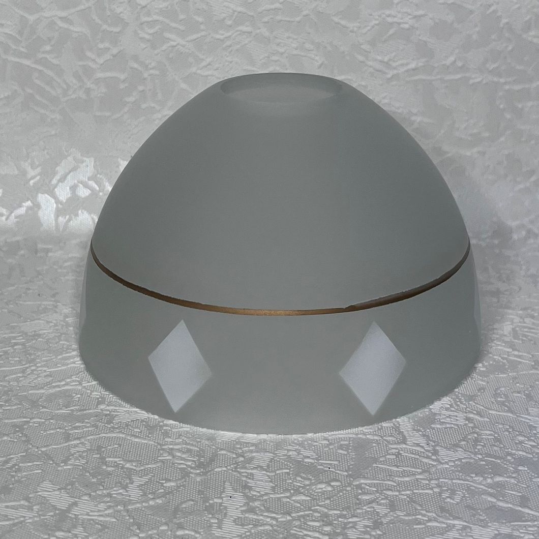 Плафон для люстры диаметр верхнего отверстия 4,2 см высота 11 см, Белый, Белый