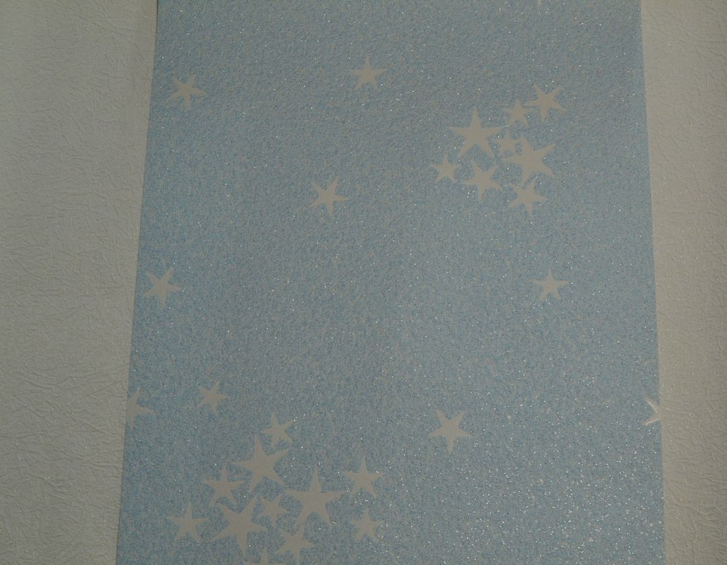 Шпалери вінілові на паперовій основі ArtGrand Bravo блакитний 0,53 х 10,05м (80533BR32)