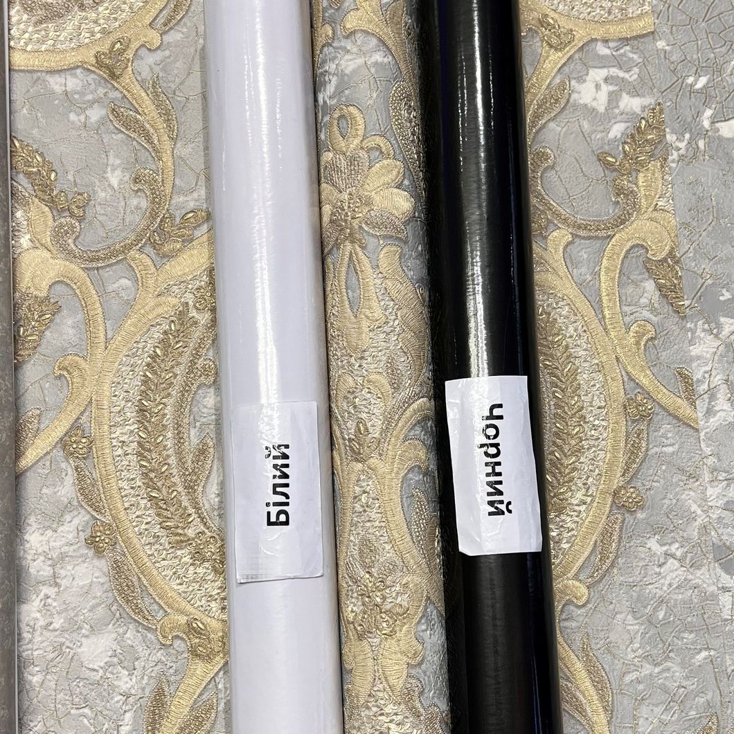 Шпалери вінілові на флізеліновій основі Zambaiti Magnifica сірий 1,06 х 10,05м (M31902), серый, Сірий