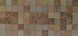 Панель стеновая декоративная пластиковая барельеф ПВХ "Дикий виноград осенний" 975 мм х 451 мм, Коричневый, Коричневый