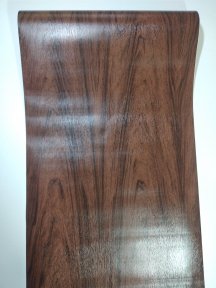 Самоклейка декоративная Hongda дерево коричневый полуглянец 0,45 х 15м, Коричневий