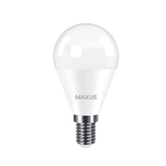 Лампа світлодіодна LED MAXUS G45 5W 4100K 220V E14