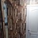 Панель стінова самоклеюча декоративна 3D коричневе дерево 700x770x5мм, Коричневий