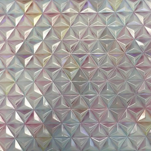 Панель стеновая декоративная пластиковая кристалл ПВХ "Иней" 935 мм х 481 мм, Разноцветный, Разноцветный