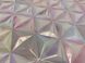 Панель стінова декоративна пластикова кристал ПВХ "Іней" 935 мм х 481 мм, Разноцветный, Різнокольоровий