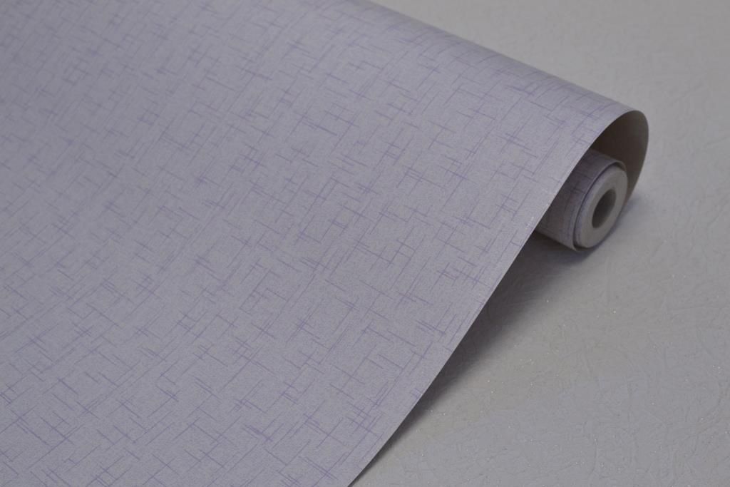 Обои дуплексные на бумажной основе Континент Рогожка сиреневый 0,53 х 10,05м (018)