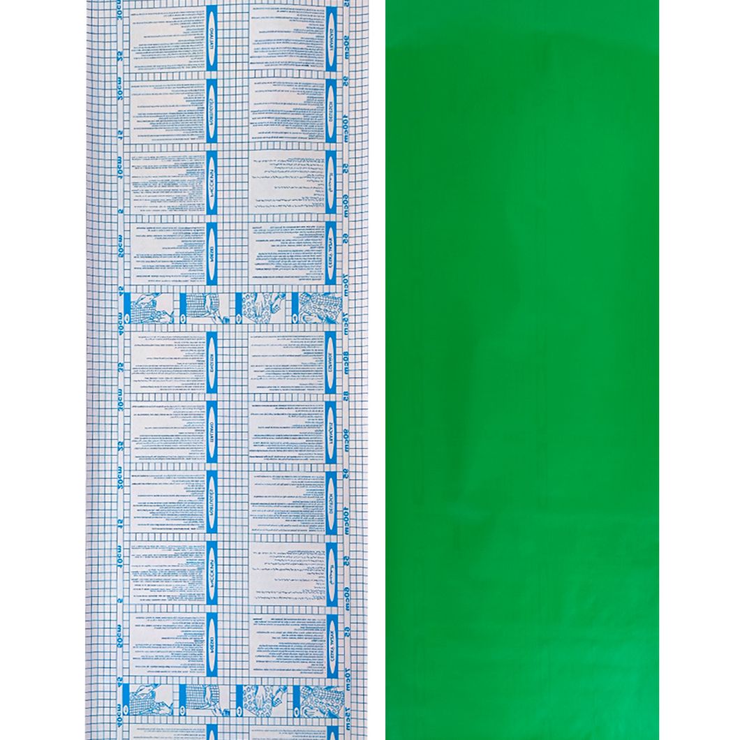 Самоклеющаяся декоративная пленка зеленая 0,45Х10М (7018), Зелёный, Зелёный