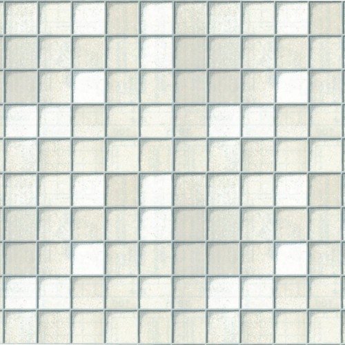 Самоклейка декоративная GEKKOFIХ светлая квадраты плитка полуглянец 0,45 х 15м (11509)
