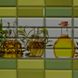 Панель стінова декоративна пластикова плитка ПВХ "Аромати масла" 957 мм х 477 мм, Зелений, Зелений