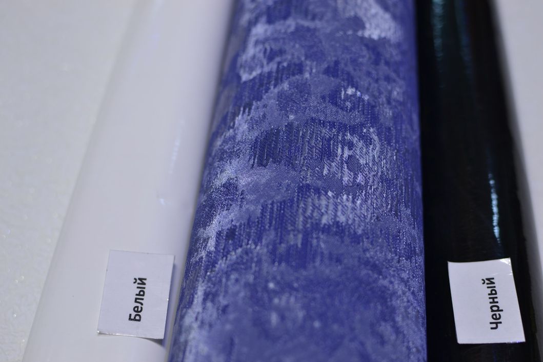 Шпалери вінілові на флізеліновій основі Слов'янські шпалери LeGrand Platinum B107 Рококо 2 синій 1,06 х 10,05м (4501 - 03)
