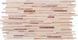 Панель стінова декоративна пластикова ПВХ "Декоративний брус Дуб" 953 мм х 478 мм, Коричневий, Коричневий