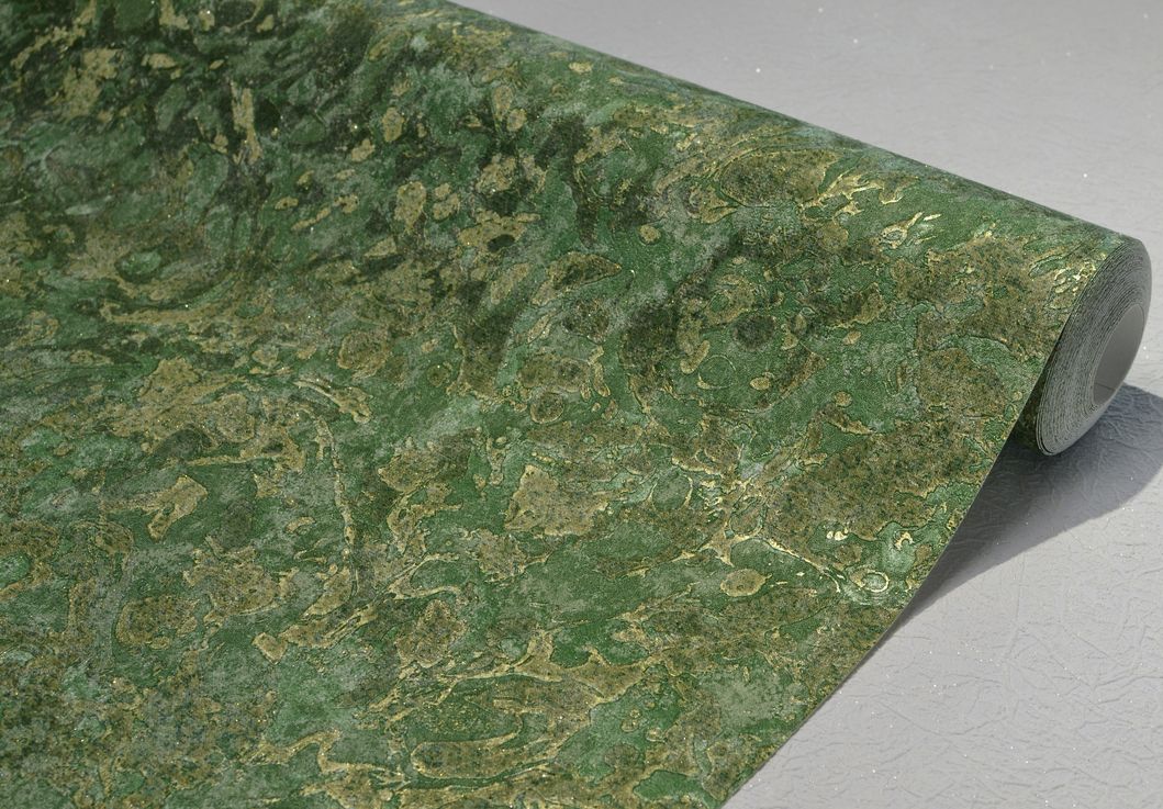 Шпалери вінілові на флізеліновій основі Слов'янські шпалери LeGrand Platinum В118 Джунглі 2 зелений 1,06 х 10,05м (8625-04)