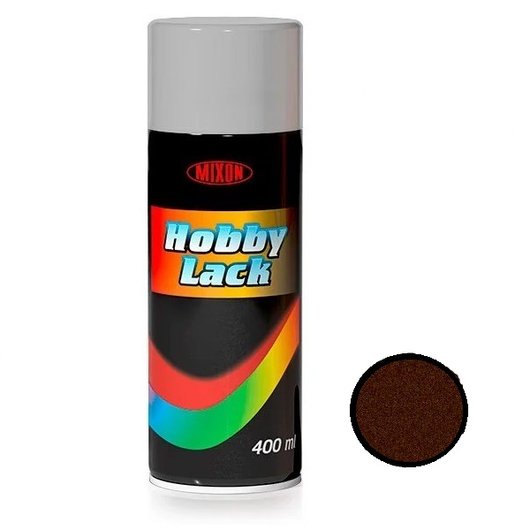 Краска спрей HOBBY LACK 400 мл металлик тёмная бронза №960