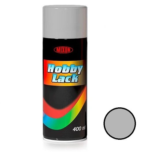 Краска спрей HOBBY LACK 400 мл металлик хром №950