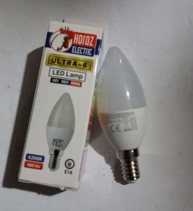 Светодиодная лампа ULTRA - 6 6W Е14 Horoz Electric