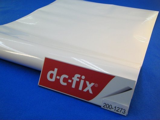 Самоклейка декоративная D-C-Fix Однотонная белый глянец 0,45 х 15м, Белый