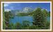 Фотошпалери звичайний папір Смарагдове озеро 20 аркушів 194 см х 335 см