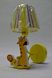 Бра, 1 лампа, дитячо, жираф, Жовтий, Жовтий