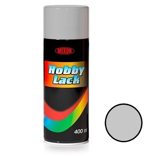 Краска спрей HOBBY LACK 400 мл серебристый цвет №36
