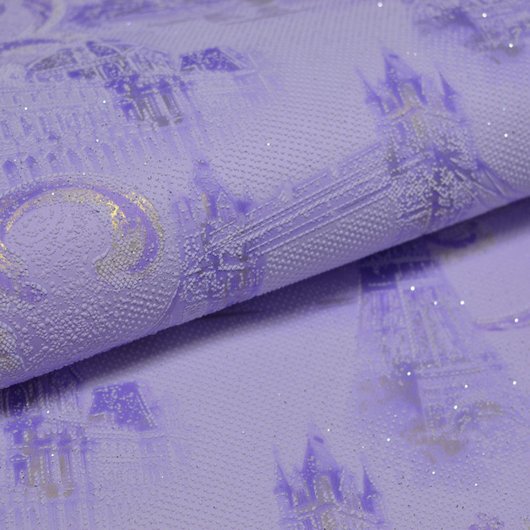 Шпалери акрилові на паперовій основі Слов'янські шпалери B76,4 Таун фіолетовий 0,53 х 10,05м (6466-07)