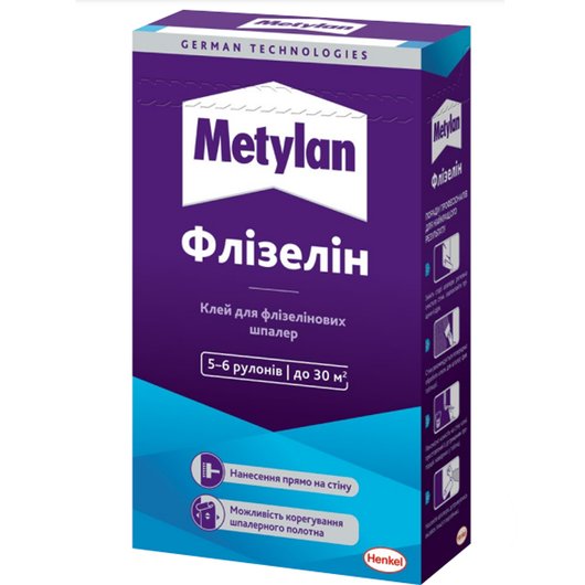 Клей для обоев флизелиновых Metylan Флизелин 0,25кг