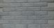 Панель стінова декоративна пластикова цегла ПВХ "Старий сірий" 1030 мм х 495 мм, серый, Сірий