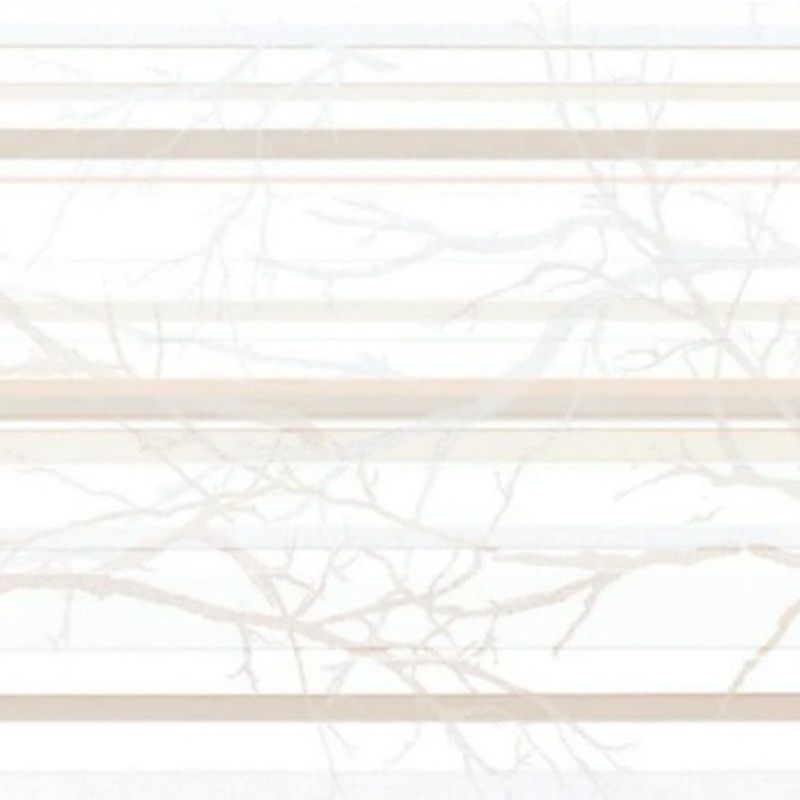 Панель стеновая декоративная пластиковая ПВХ "Ветка кремовая" 957 мм х 480 мм, Бежевый, Бежевый