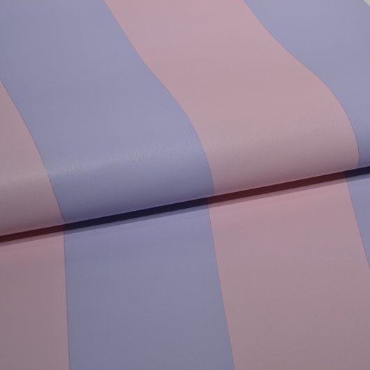 Шпалери паперові VIP Континент Смуга широка рожевий 0,53 х 10,05м (41215)