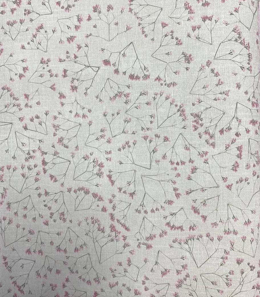 Шпалери вінілові на флізеліновій основі Rasch Gypso рожевий 0,53 х 10,05м (700732)
