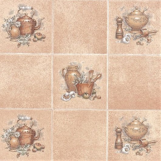Самоклейка декоративная GEKKOFIX бежевая плитка с рисунком 0,45 х 15м (10216)