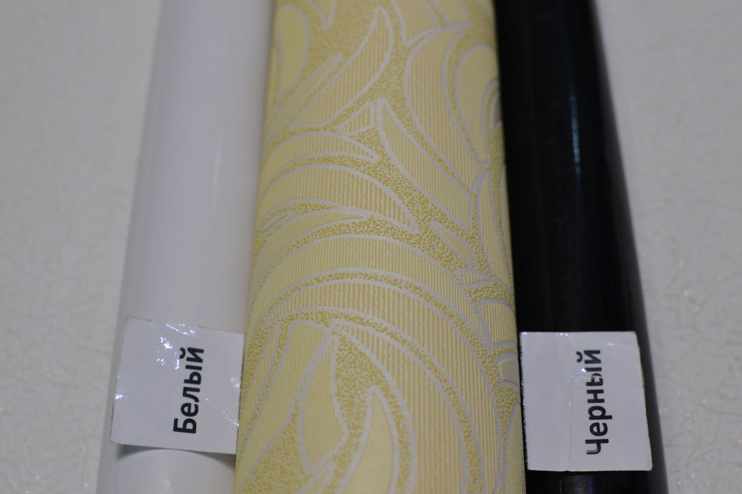 Обои виниловые на флизелиновой основе Славянские обои Office Style B88 Виртуоз желтый 1,06 х 10,05м (1212 - 05)